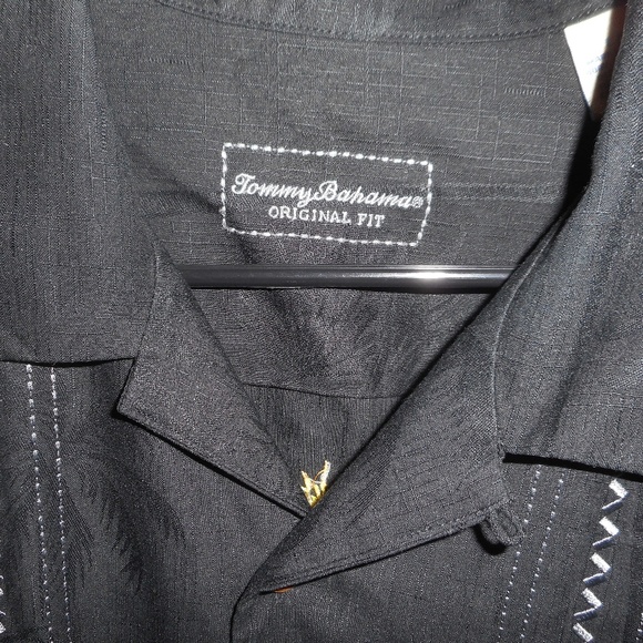 Tommy Bahama "The Winning Catch" Silk Shirt Large - Picture 5 of 6